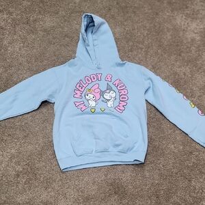 My Melody & Kuromi Kids Blue Hoodie